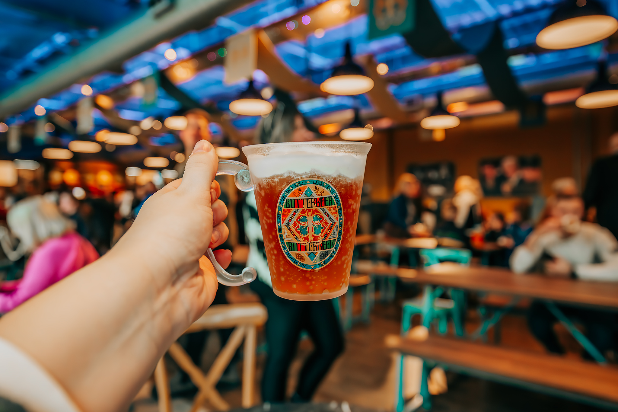 Butterbeer på Backlot Café​