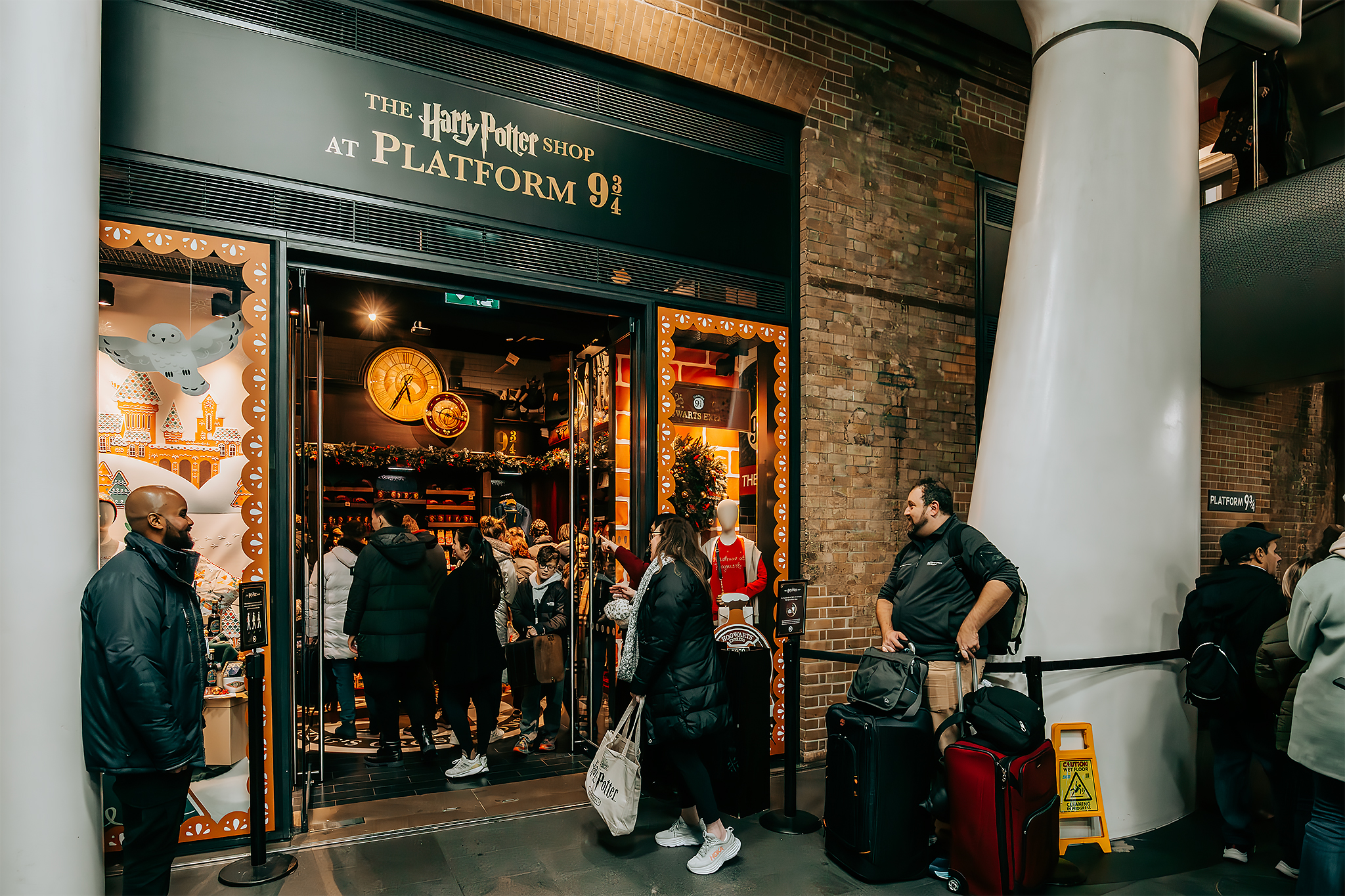 Souvenirbutiken Platform 9¾ på King's Cross Station