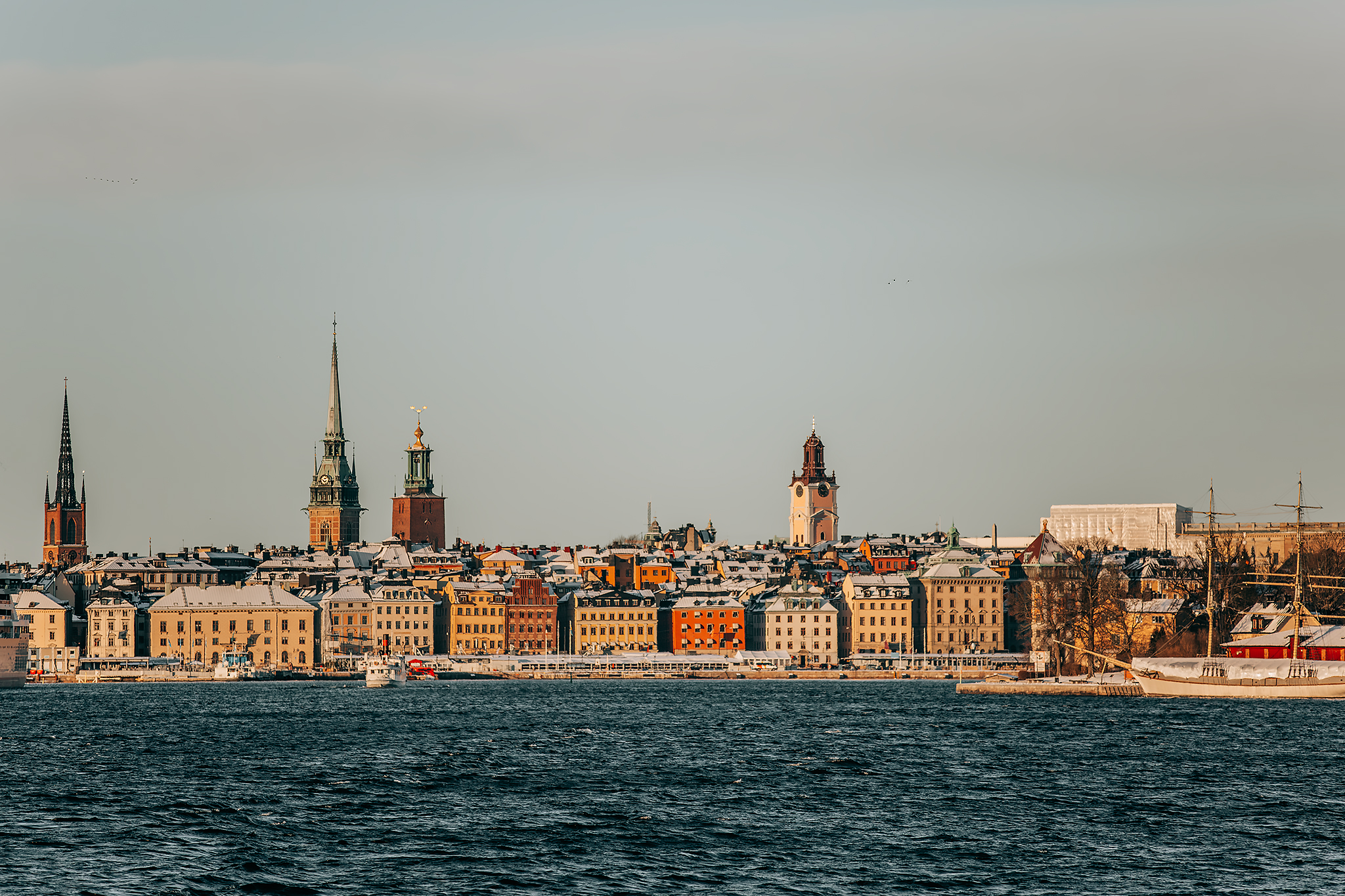 Båtresa från Stockholm till Vaxholm​.