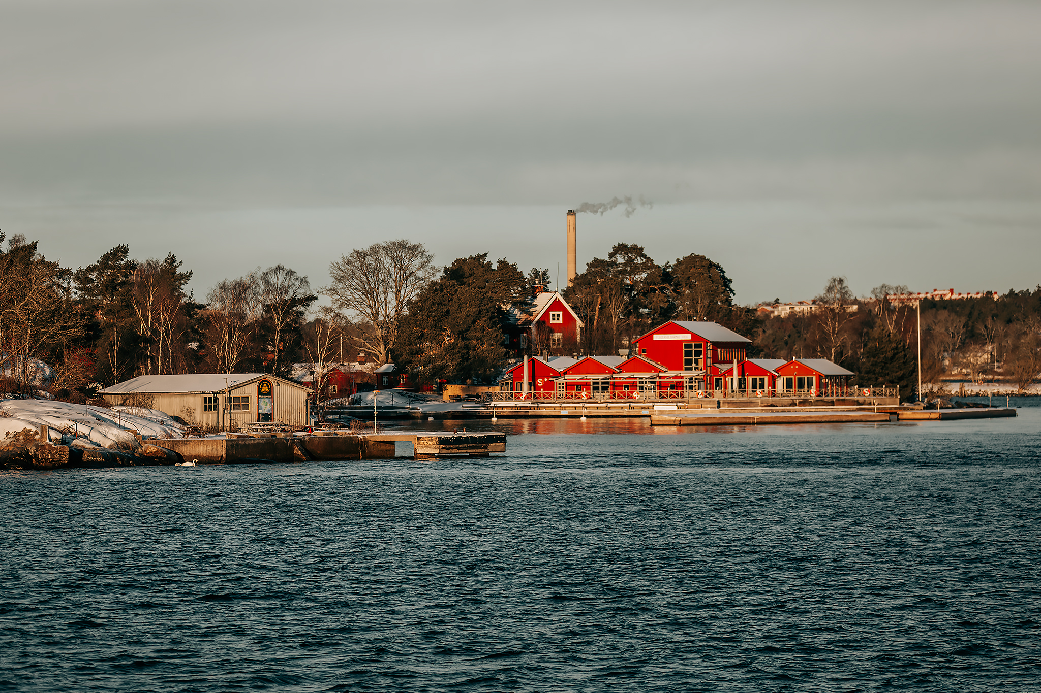 Båtresa från Stockholm till Vaxholm​.