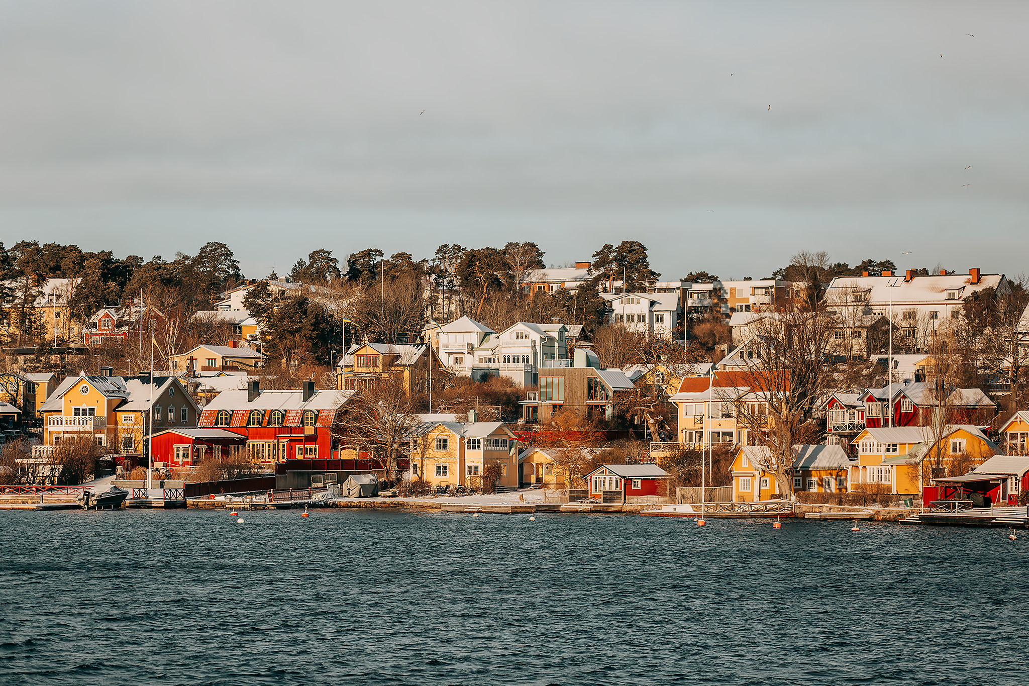 Båtresa från Stockholm till Vaxholm​.