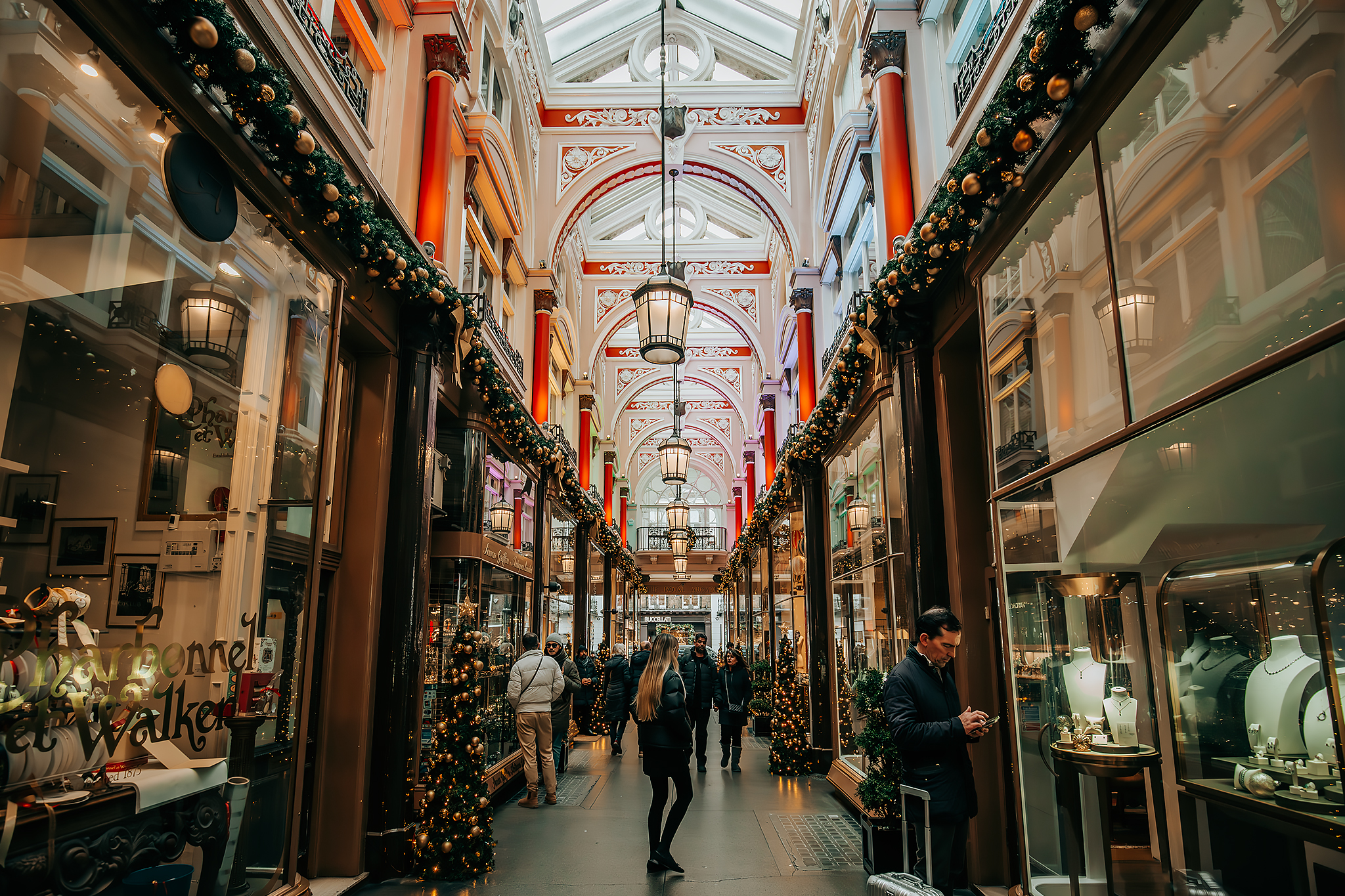 Gallerian The Royal Arcade i London.