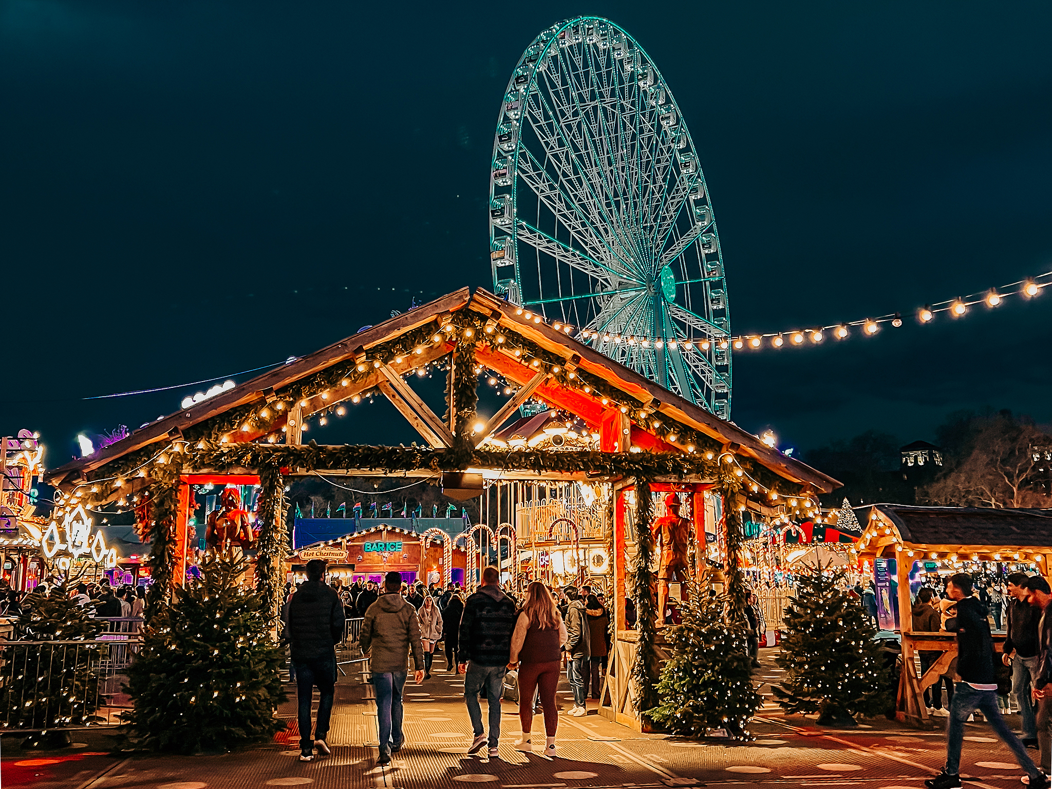 Winter Wonderland i Hyde Park​.