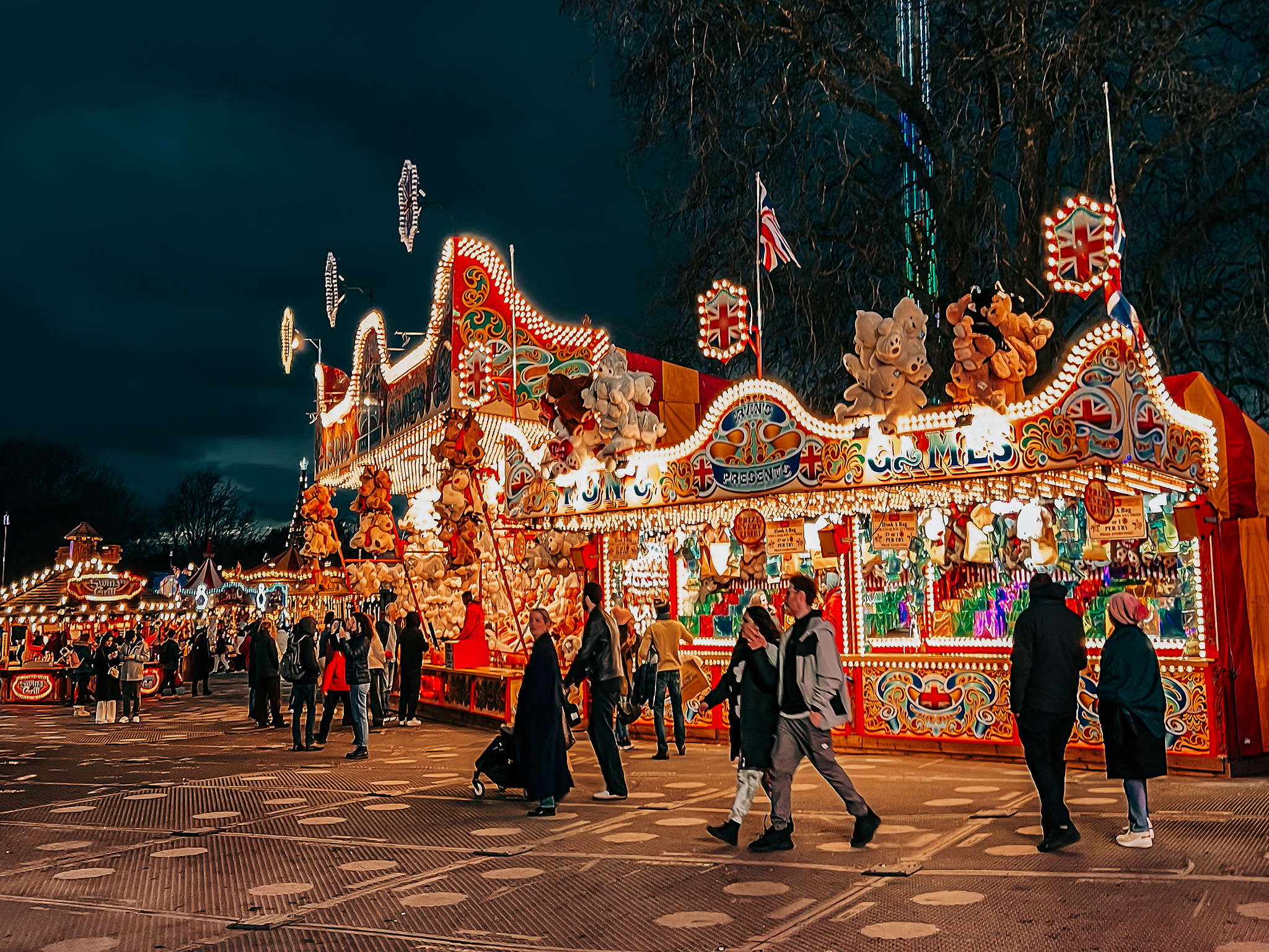 Winter Wonderland i Hyde Park​.